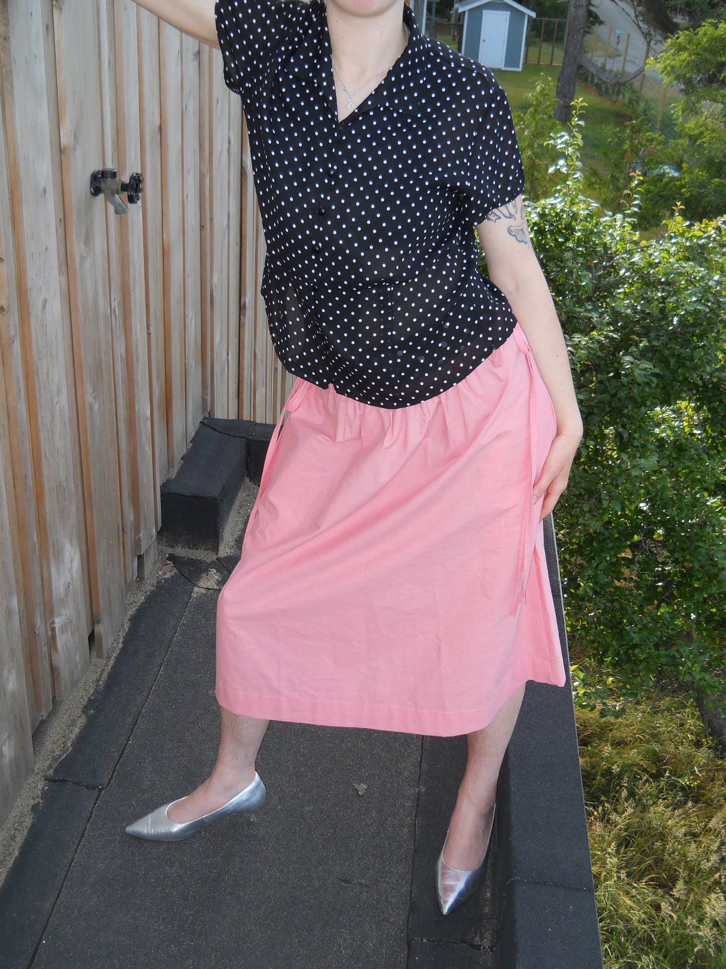 Coral Midi Skirt