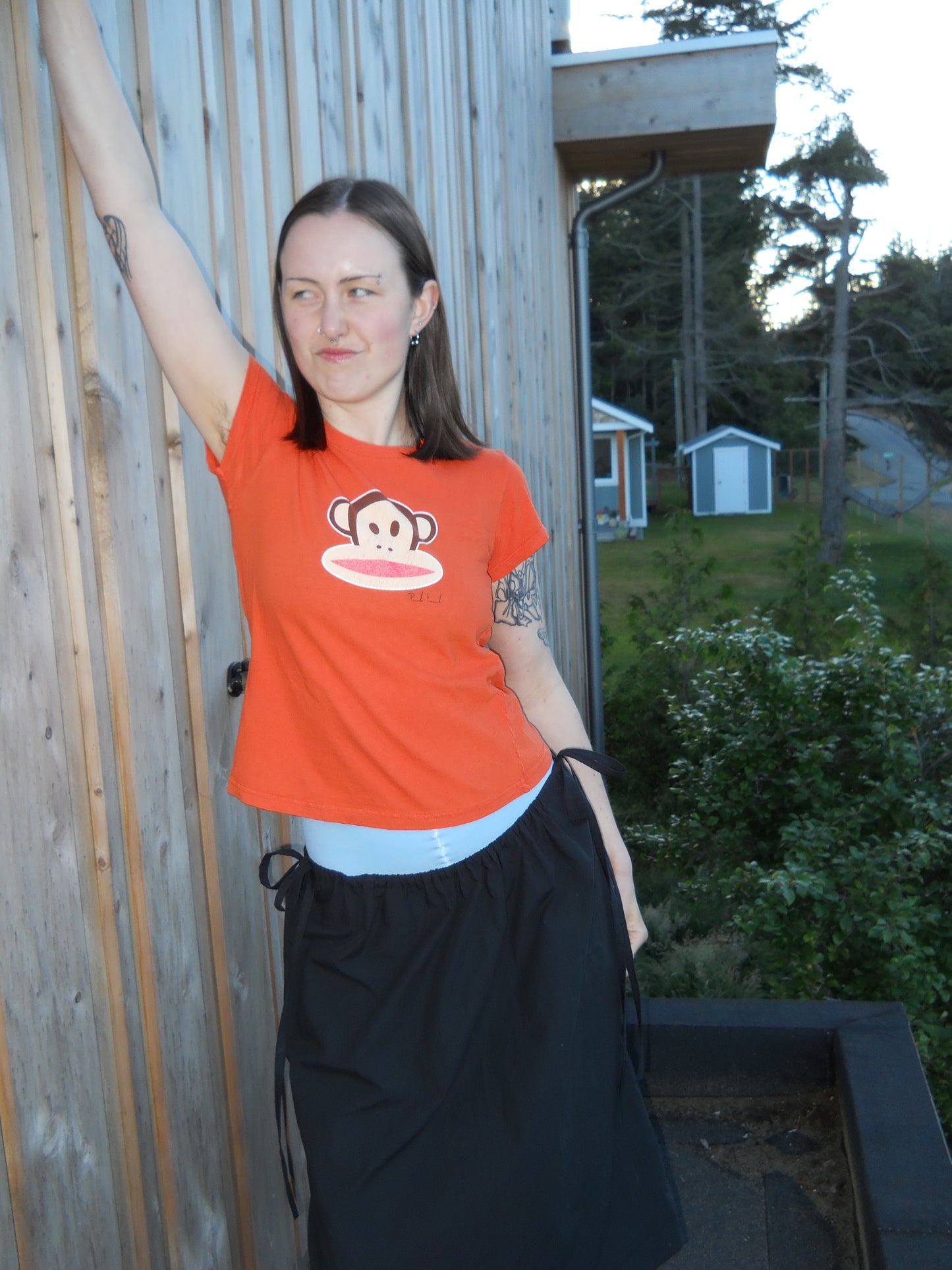Black Midi Skirt