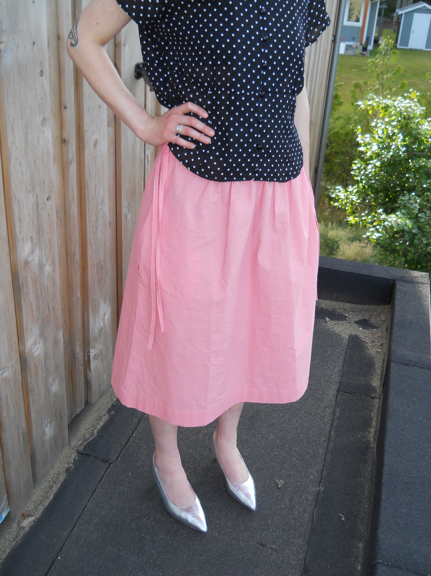 Coral Midi Skirt