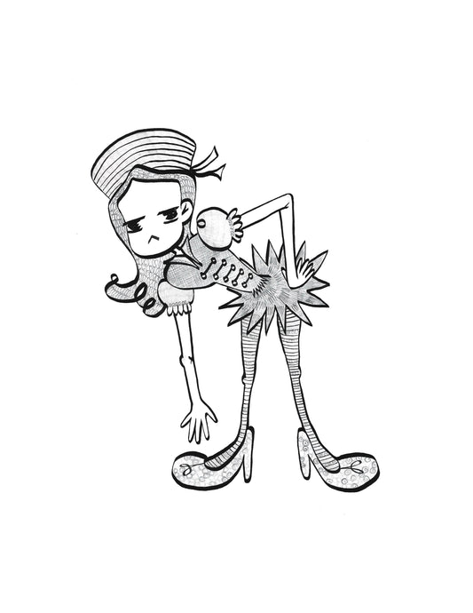 Girl #2 Print 8.5" x 11"