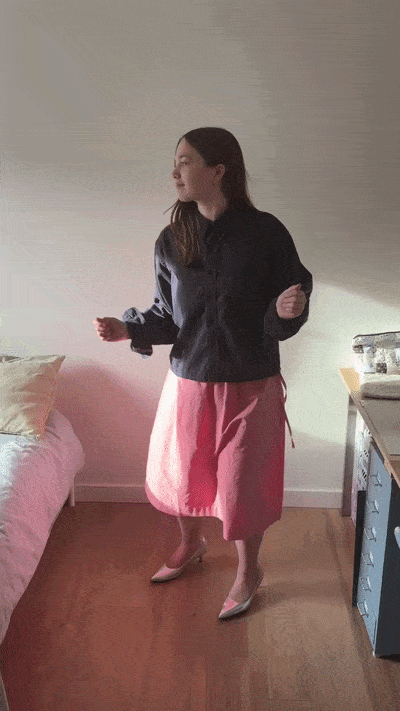 Coral Midi Skirt